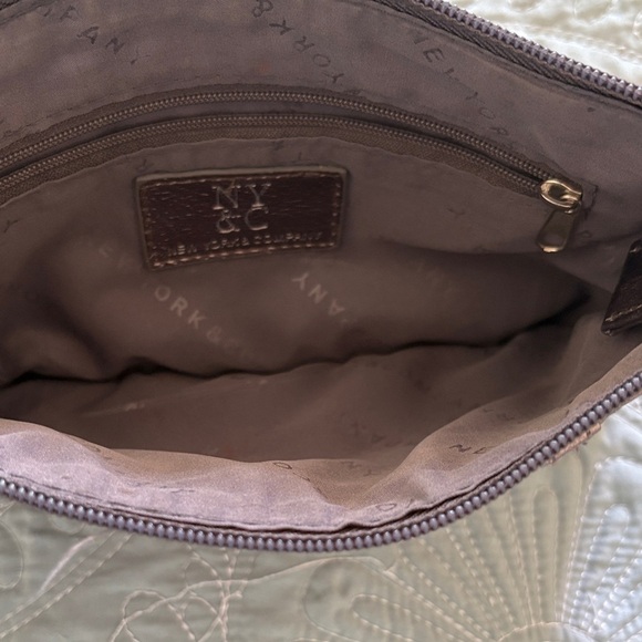 New York & Company Shimmering purple Wristlet - Picture 6 of 6